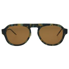 Thom Browne Aviator-Style Acetate Sunglasses Blue