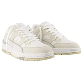 Axel Arigato-Area Lo Sneakers - Axel Arigato - Cream - Leather-Brown,Beige