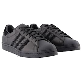 Y3-Superstar Sneakers - Y-3 - Leather - Black-Black