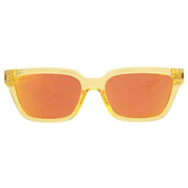 Gucci Square-Frame Injection Sunglasses Orange