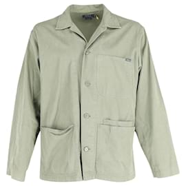 Polo Ralph Lauren-Polo Ralph Lauren Classic Fit Jacke aus grüner Baumwolle-Grün,Khaki