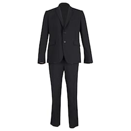 Paul Smith-Paul Smith Suit and Pants Set in Black Wool-Black