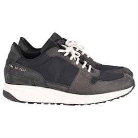 Autre Marque-Common Projects Track Sneakers in Black Leather -Black
