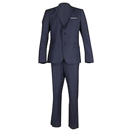 The Kooples-Das Kooples Anzug- und Hosenset aus marineblauer Wolle-Blau,Marineblau