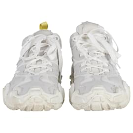 Acne-Acne Studios Bolzter Bensen M Sneakers in White Leather -White