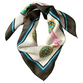 Céline-Printed silk foulard-Multiple colors