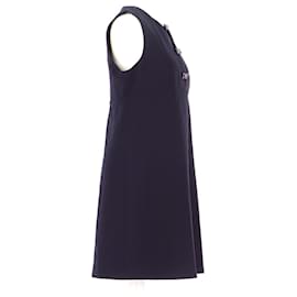 Claudie Pierlot-robe-Navy blue