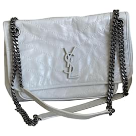 Saint Laurent-Bolso Niki de Yves Saint-Laurent-Blanco