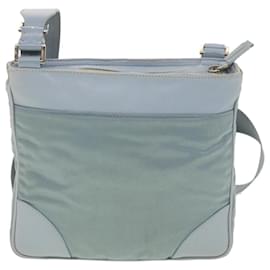 Prada-PRADA Shoulder Bag Nylon Light Blue Auth 38317-Light blue