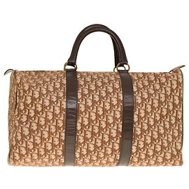 Christian Dior DIOR Tasche aus braunem Canvas - 3404512470 Braun