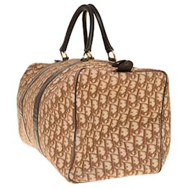 Christian Dior-DIOR Tasche aus braunem Canvas - 3404512470-Braun