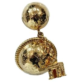 Céline-Earrings-Gold hardware