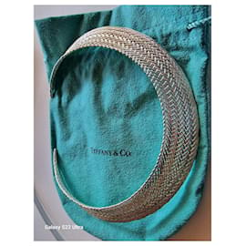 Tiffany & Co-Sterling silver basketry 925-Silvery