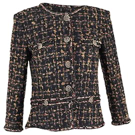 Chanel-Chanel Paris-Rome Fantasy Tweed-Jacke aus mehrfarbiger Baumwolle-Mehrfarben