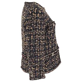 Chanel-Jaqueta Chanel Paris-Rome Fantasy Tweed em algodão multicolorido-Multicor