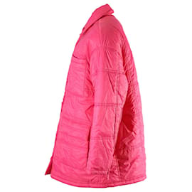 Autre Marque-Remain Birger Christensen Anine Puffer Jacket in Pink Recycled Polyamide-Pink