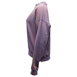 Off White-Off-White Laundry Batik-Sweatshirt aus violetter Baumwolle-Lila
