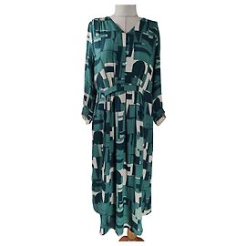 Robe Noa Noa Verte en Viscose Vert