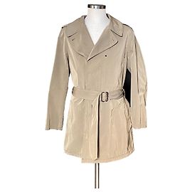 Yves Saint Laurent YSL beige trench coat Beige