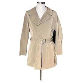 Yves Saint Laurent-YSL beige trench coat-Beige
