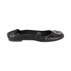 Tory Burch Reva Sequin Ballet Flats Black