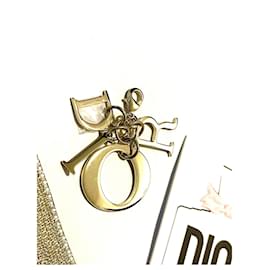 Christian Dior-charme de bolsa Dior-Dourado