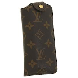 Louis Vuitton-LOUIS VUITTON Monogram Etui Lunette PM Brillenetui M66545 LV Auth 38204-Monogramm