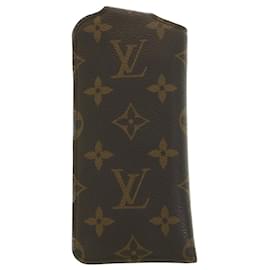 Louis Vuitton-LOUIS VUITTON Monogram Etui Lunette PM Estuche para gafas M66545 LV Auth 38204-Monograma