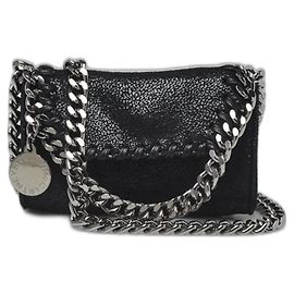 Stella Mc Cartney Borsa Falabella Micro di Stella McCartney Nero