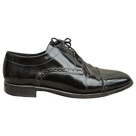 Derbies The Kooples en cuir verni noir 42 Noir