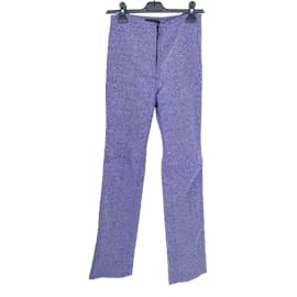 Louis Vuitton-LOUIS VUITTON  Trousers T.International S Cotton-Purple