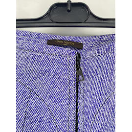 Louis Vuitton-LOUIS VUITTON Pantalon T.International S Coton-Violet