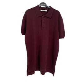 Givenchy-GIVENCHY  Polo shirts T.International L Cotton-Dark red