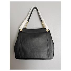 Michael Kors-Handbags-Black,Gold hardware