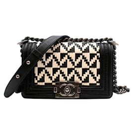 CHANEL Business Affinity Large Black Caviar/Calf Champagne