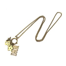 Christian Dior Colares longos Gold hardware