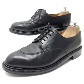 SCARPE JM WESTON 598 DERBY A MEZZA CACCIA 7.5D 41.5 Scarpe in pelle nera Nero
