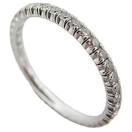 Cartier-NEW CARTIER ALLIANCE ETINCELLE B RING4210400 T51 in white gold 49 diamants-Silvery