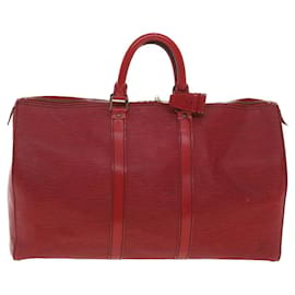 Louis Vuitton-Louis Vuitton Keepall-Red