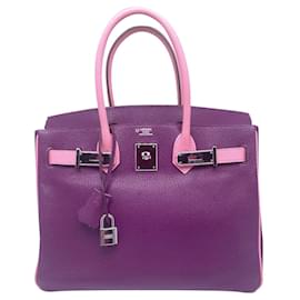Hermès-HERMES BIRKIN BAG 30 HSS-Purple