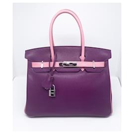 Hermès-HERMES BIRKIN BAG 30 HSS-Purple