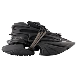Balmain-Unicorn Sneakers - Balmain - Multi - Leather-Black