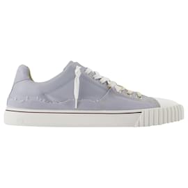 Maison Martin Margiela-New Evolution Low Sneakers - Maison Margiela - Blue - Leather-Blue