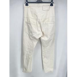 Autre Marque-BASSIKE Pantalón T.Algodón S Internacional-Blanco