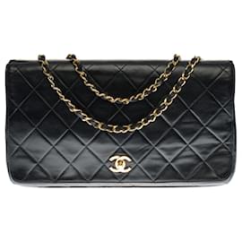 Chanel-Sac Chanel Timeless/classic black leather - 1213011021-Black