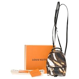 Louis Vuitton-MOCHILA PALM SPRINGS MINI SÉRIE LIMITADA LOL-100965-Marrom