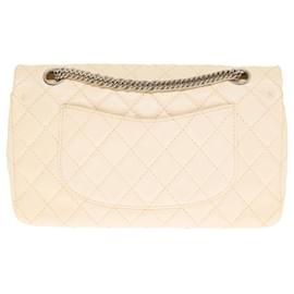 Chanel-Sac Chanel Timeless/Classic in Beige Leather - 121252969-Beige