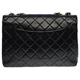 Chanel-Sac Chanel Timeless/classic black leather - 100405-Black