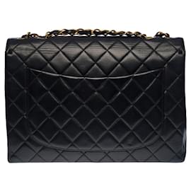 Chanel-Sac Chanel Timeless/classic black leather - 100406-Black