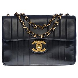 Sac Chanel Timeless/classic black leather - 100515 Black